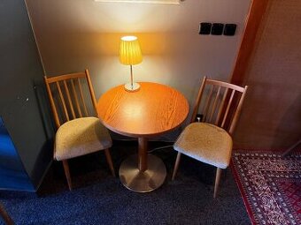 Retro židle + stůl SET 5