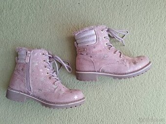Dívčí zimní boty Nelli Blue, vel. 31, stélka 207 mm
