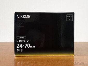 nový Nikon Nikkor Z 24-70mm f/4 S