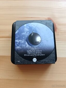 Stříbrná mince 1oz První umělá Družice