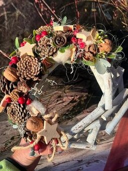 Vánoční věnec na dveře   na prodej