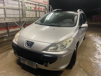 Peugeot 307 SW 1.6 HDI. Rok 2007. 80 kW. Klima