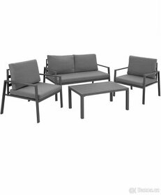 Kovová zahradní sedačka