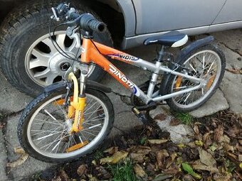 Aluminiové dětské kolo Dinotti 20" s přehazovačkou