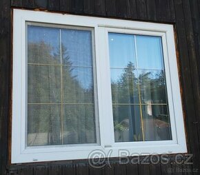 Plastová okna 1580x1280 a 590x640 více kusů
