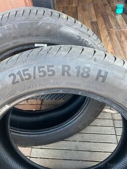 4x Letní Continental PremiumContact 6 – 215/55 R18 95H