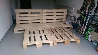 Postel z europalet 160x200