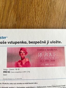 TEREZA MAŠKOVÁ O2 universum