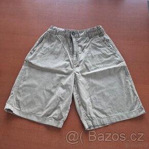 Chlapecké plátěné krémové kraťasy HM 164