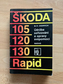 Prodám knihu k opravám Š105, Š120, Š130, Rapid