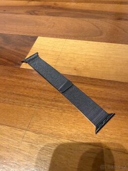 Originální milánský tah Apple Watch 45 mm • Graphite - 1