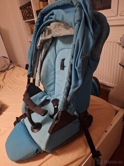 Kočárek dvojkombinace-poškozená kola