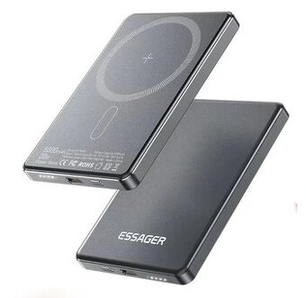 Magnetická powerbanka KR-W002 / 5000 mAh