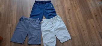Chlapecké kraťasy vel. 152/158 - 3 kusy