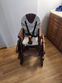 Dětská jídelní židlička a stoleček