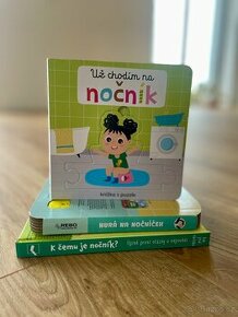 Dětské knížky, které naučí děti chodit na nočníček