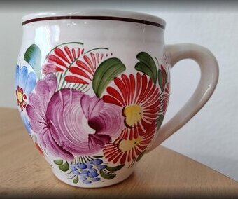 retro keramic. hrnek " Baňák " CHODOVIA Domažlice