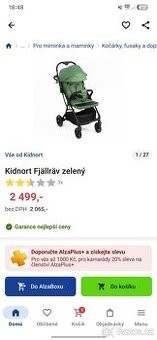 Kidnort Fjällräv zelený