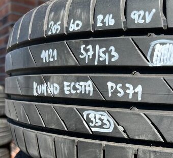 205/60 R16 92V letní pneu Kumho Ecsta PS71 (1121)