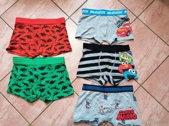 Chlapecké boxerky vel. 110-116 a 122-128