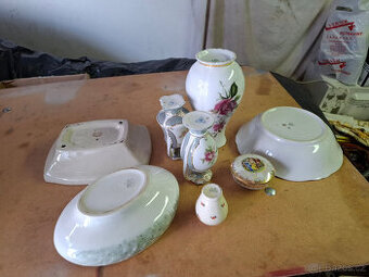 Prodám porcelán Made in Scechoslovakia a další sklo