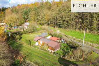 Rekreační chata 25 m² se zahradou 637 m²  v Plzni-Božkově