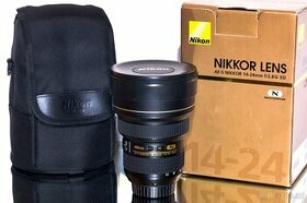 Nikon 14-24 mm f/2,8 AF-S G ED Nikkor TOP STAV