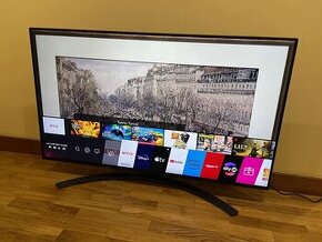 Velká led TV LG 49" 123cm, UHD 4K, smart