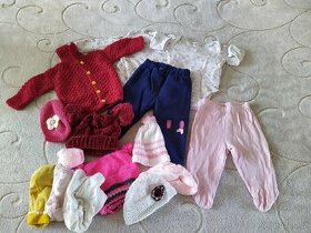Dívčí oblečení 62-92 cca od 3 měsíců do 3 let