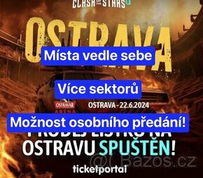 Clash of the Stars 8 Ostrava vstupenky včetně VIP