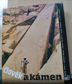 retro publikace: ČLOVĚK  A KÁMEN ( Academia 1989)