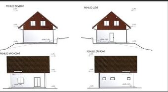 Prodej rodinný dům, pozemek, chata k rekonstrukci