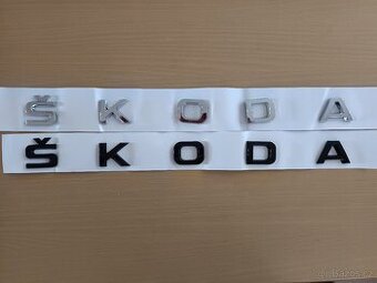 Nápisy na 5 dveře ŠKODA /dlouhé/