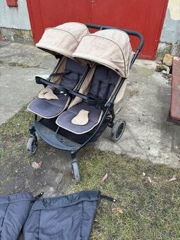 LEHOUČKÝ KOČÁREK MAMA KIDDIES TWINN - 1