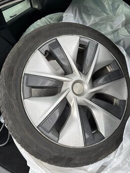 Sada 19″ kol Gemini a zimních pneumatik - Tesla Y