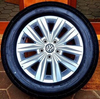 alu R17 5x120 orig. VW Crafter, pneu 235/60C, ako NOVÉ