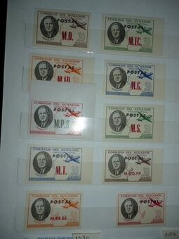 Letecké známky Ecuador