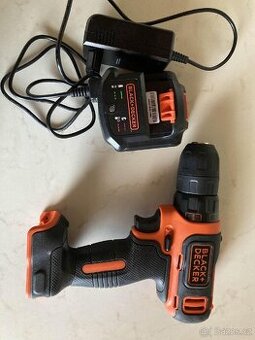 Aku Vrtačka Black+Decker BDCDD12 H1 10mm 10.8V