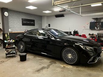 Mercedes S500 Coupe AMG, S63 výfuky