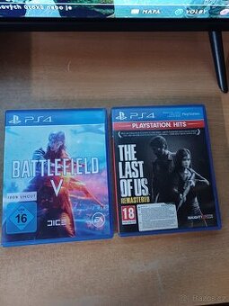 Prodám nebo vyměnim dvě hry na PS4
