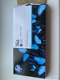 HP 766 barva do plotru Matte Black