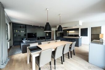 Pronajem vybaveného penthousu 5+kk 150m2 plus terasa 81m2 a