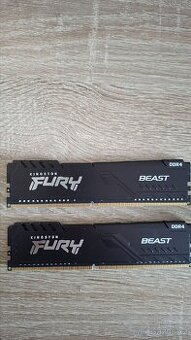 RAM Kingston FURY Beast Black 16GB (2x8GB) DDR4 3200MHz