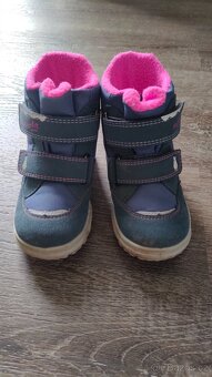 Zimní boty Superfit Husky1 Blau/Pink 1-006047-8010 s membrán