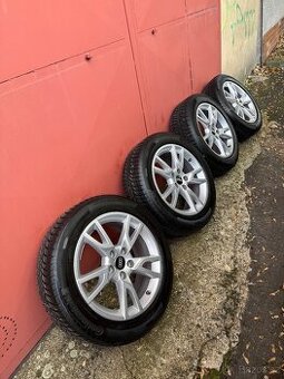 Alu kola AUDI Q3 , 5x112 r17 , zimní pneu 205/60 r17