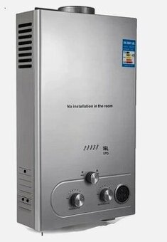Plynový průtokový ohřívač vody 16 L LPG