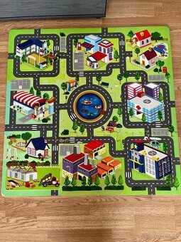 Pěnový puzzle koberec silnice