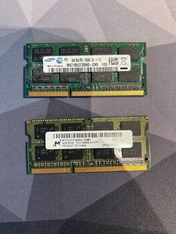Paměť RAM 8GB (2x4GB), DDR3, 1333 MHz