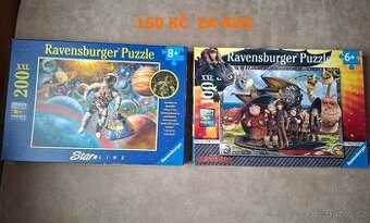 Puzzle XXL - Vesmír (svítící), Jak vycvičit draka