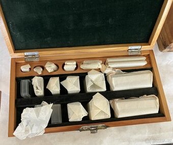 Sada skleněných kyvet Glaskuvetten C pro spektrofotometrii